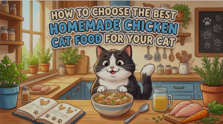 Homemade Chicken Cat Food